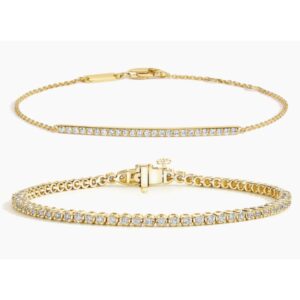 Diamond Bracelet Set